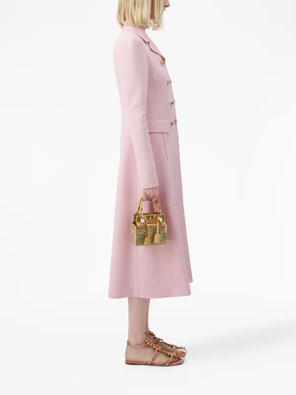 Giambattista Valli double-breasted Wool Crêpe Coat - Farfetch