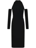 Giambattista Valli off-shoulder knitted dress - Black