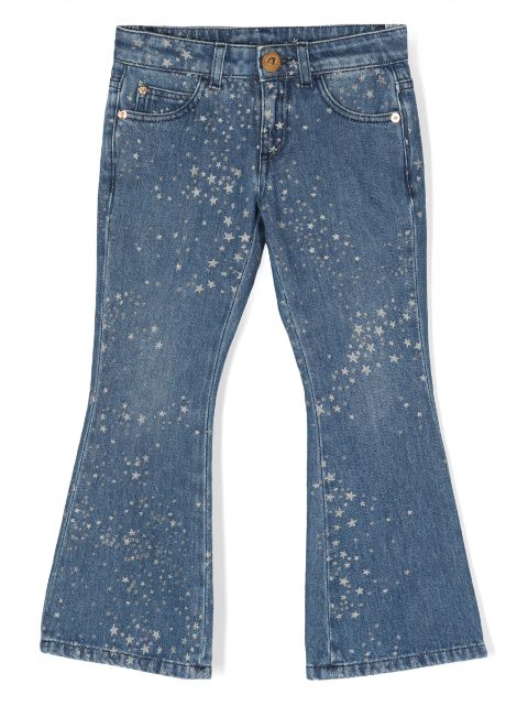 Versace Kids Stars flared jeans