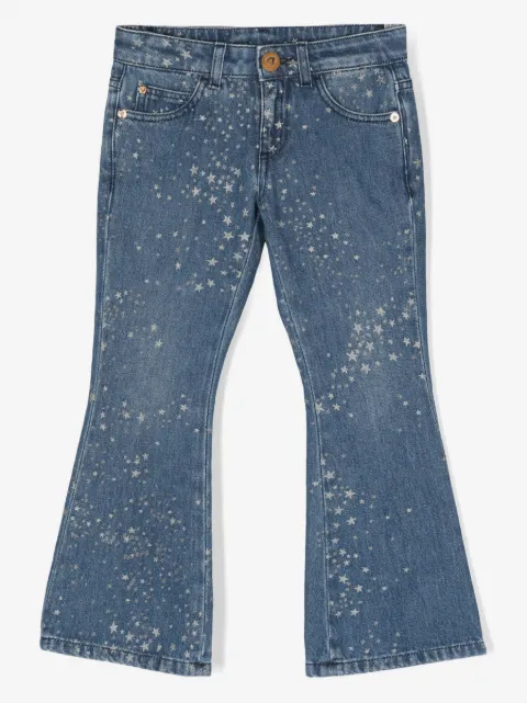 Versace Kids Stars flared jeans