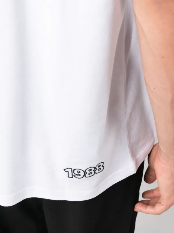 【関税込み】GCDS ホワイト プリントTシャツ GCDS ロゴ Tシャツ | ホワイト | FARFETCH JP