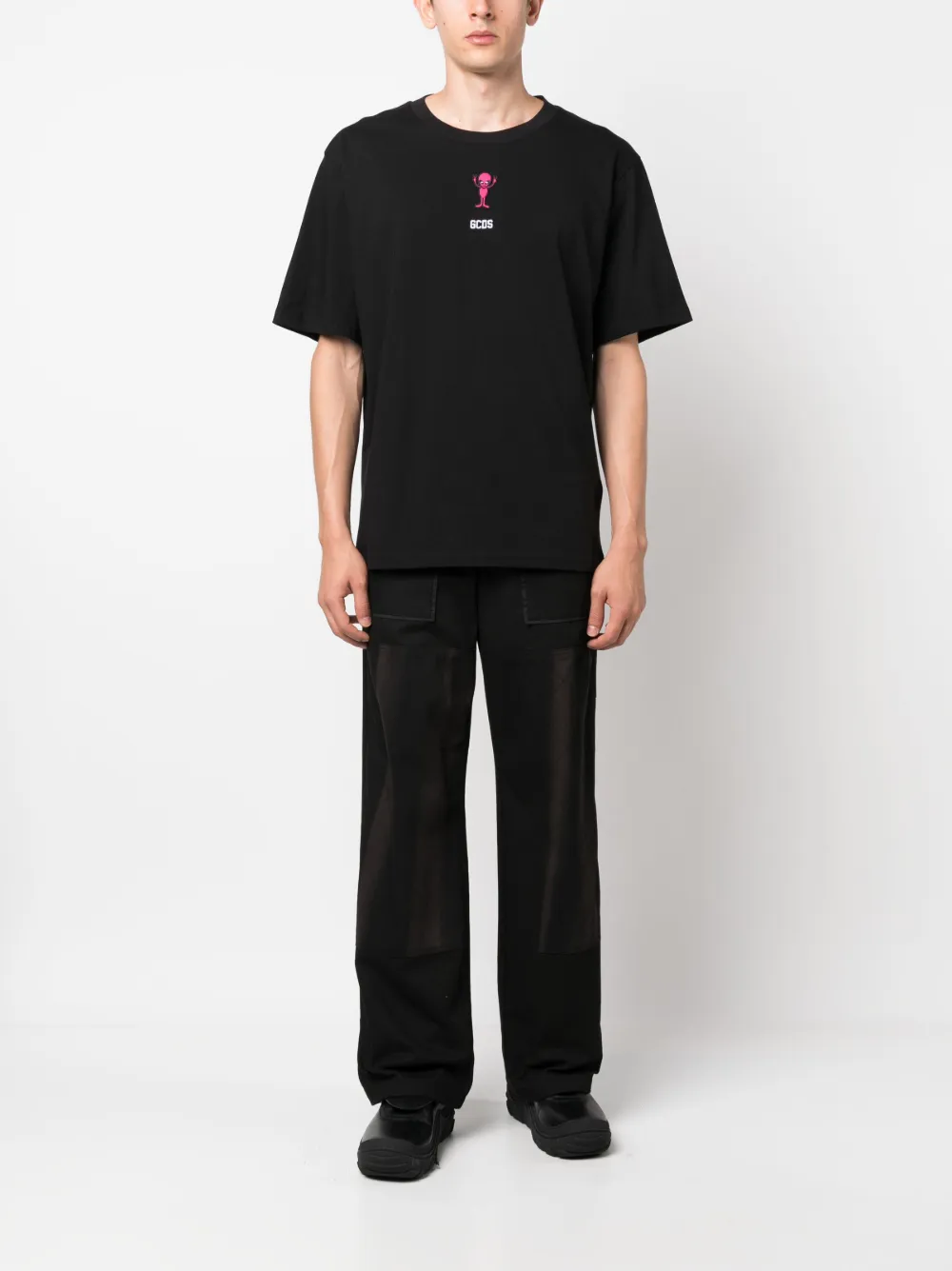 GCDS playera con estampado Wirdo Win | Playeras | Image 2