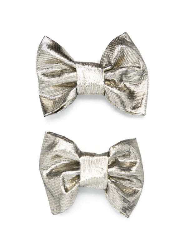 Bonpoint bow-detail Hair Clips (set Of 2) - Farfetch