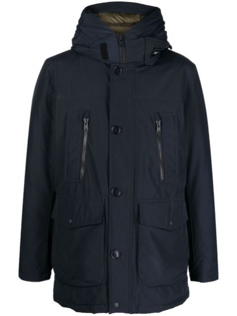 Woolrich long-sleeve hooded padded coat