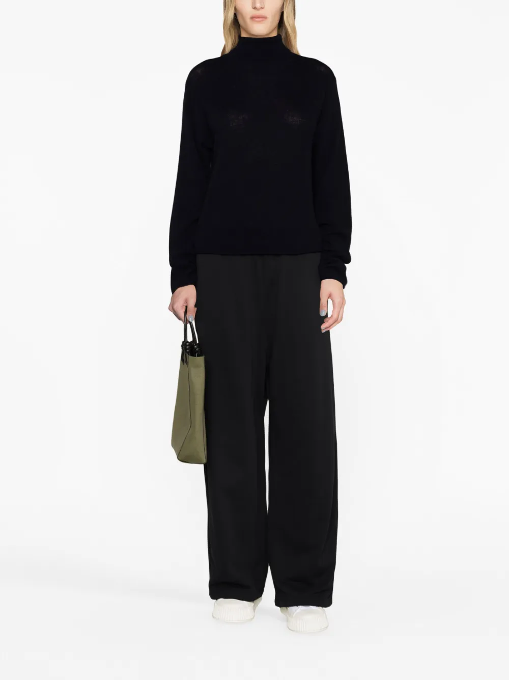 Sofie D'hoore roll-neck jumper - Blauw