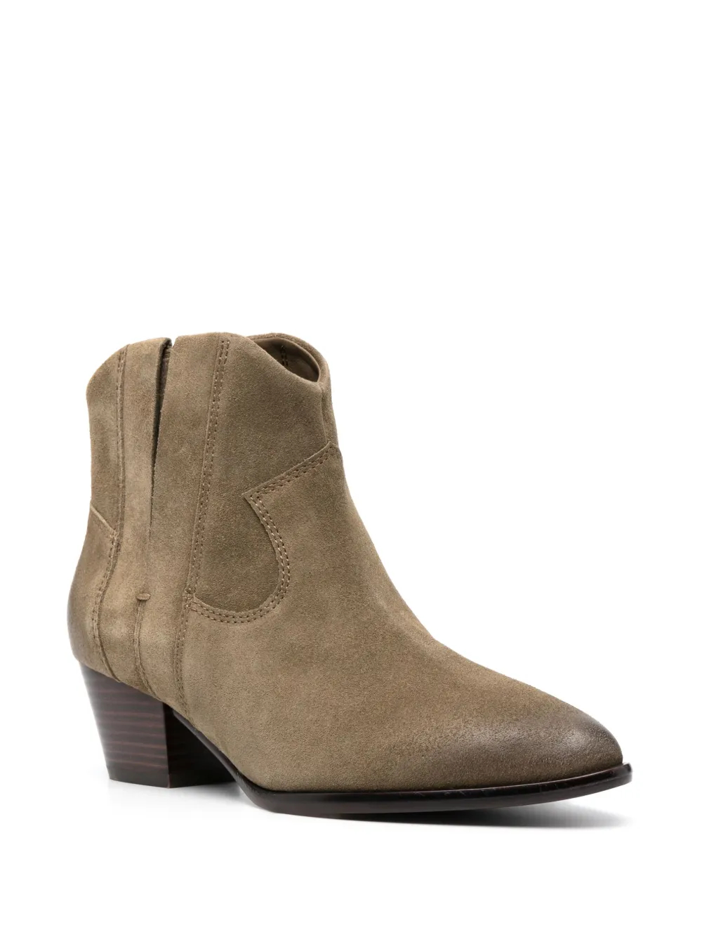 Ash 55mm slip-on leather ankle boots - Bruin