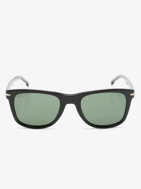 BOSS square-frame tinted sunglasses