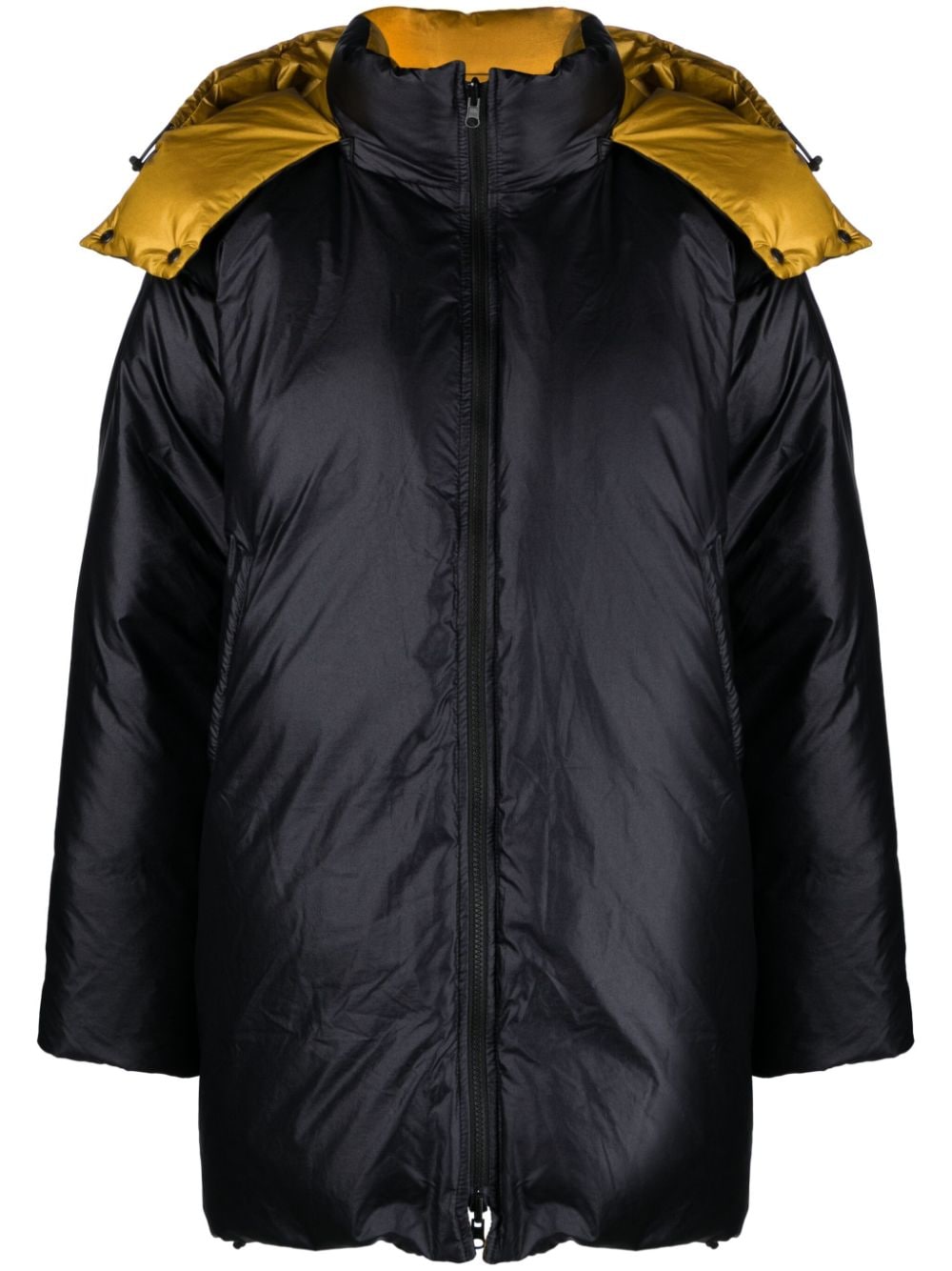 Fendi reversible fur 2024 hood padded jacket