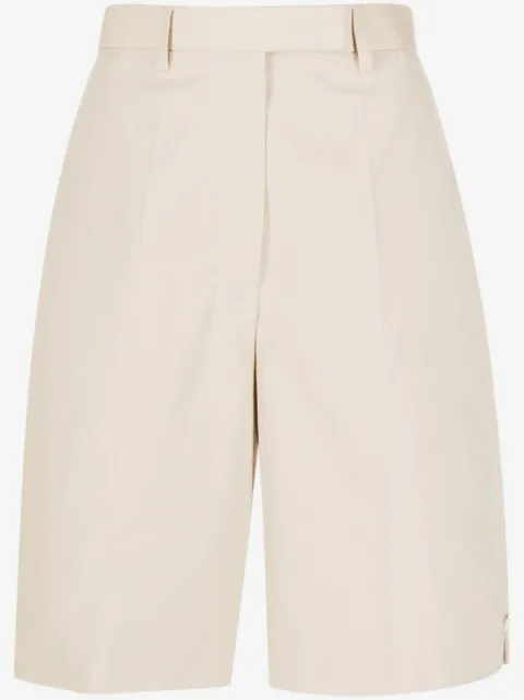 Thom Browne shorts de vestir con tiro alto