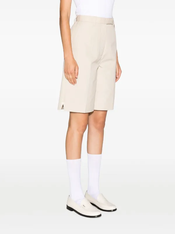 THOM BROWNE 関税込 ウールミラノハイウエストショートパンツ ウィメンズ パンツ＆ショートパンツ | Thom Browne