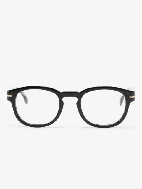BOSS lentes con armazón redonda