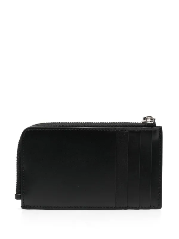 Jil Sander embossed-logo Leather Wallet | Black | FARFETCH SA