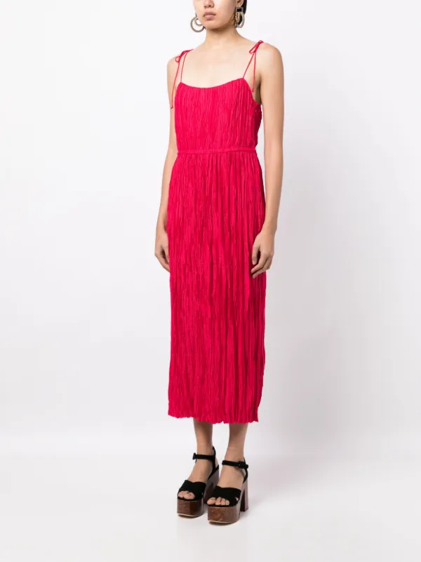 ulla johnson drop waist dress Elora Black Dropped Waist Midaxi Dress Vicky Pattison EDIT main image 0