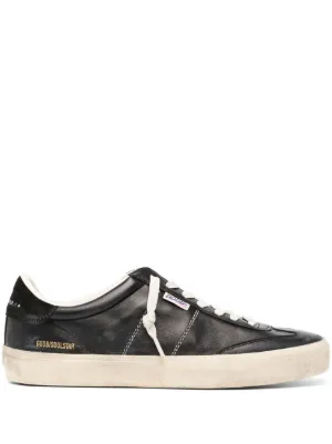 Golden Goose Super-Star レザースニーカー | ブラック | FARFETCH JP