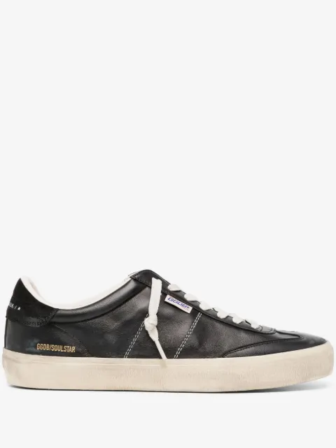 Golden Goose Soul Star trainers in black bio-based nappa