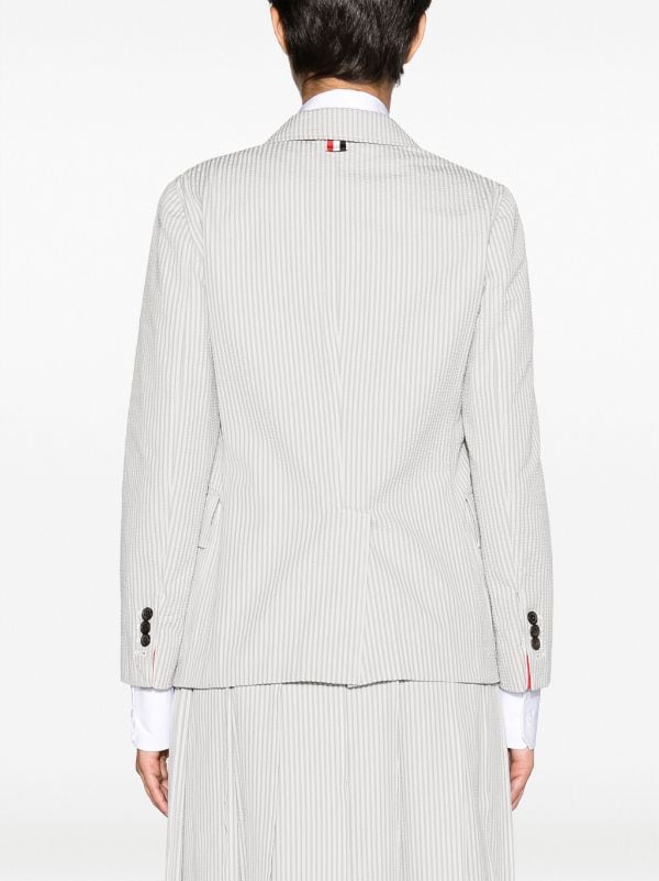 Thom Browne シアサッカー シングルジャケット - Farfetch