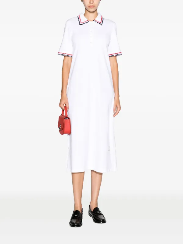 ワンピース THOM BROWNE RWB COTTON POLO DRESS 20844586_50894191_600.jpg
