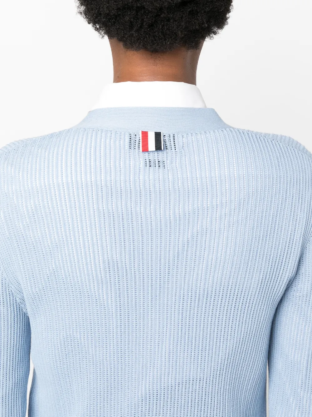 Thom Browne Gebreid vest Blauw