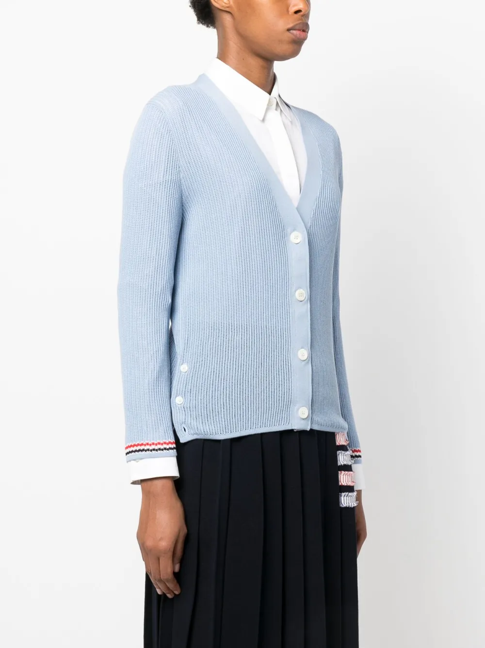 Thom Browne Gebreid vest Blauw