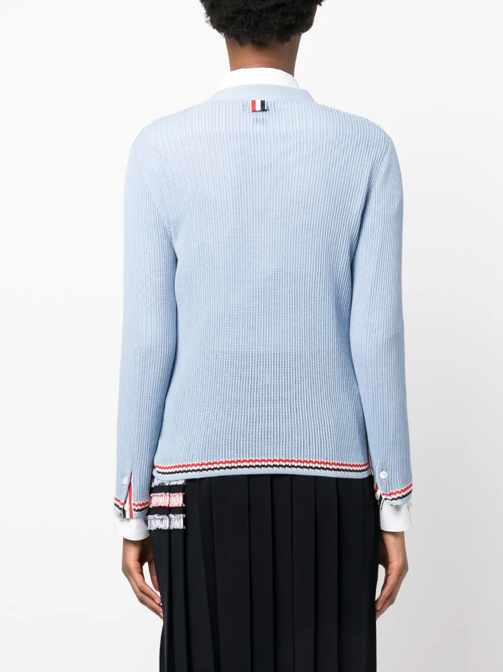 Thom Browne Gebreid vest Blauw