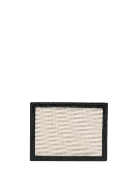 Thom Browne RWB-stripe canvas cardholder
