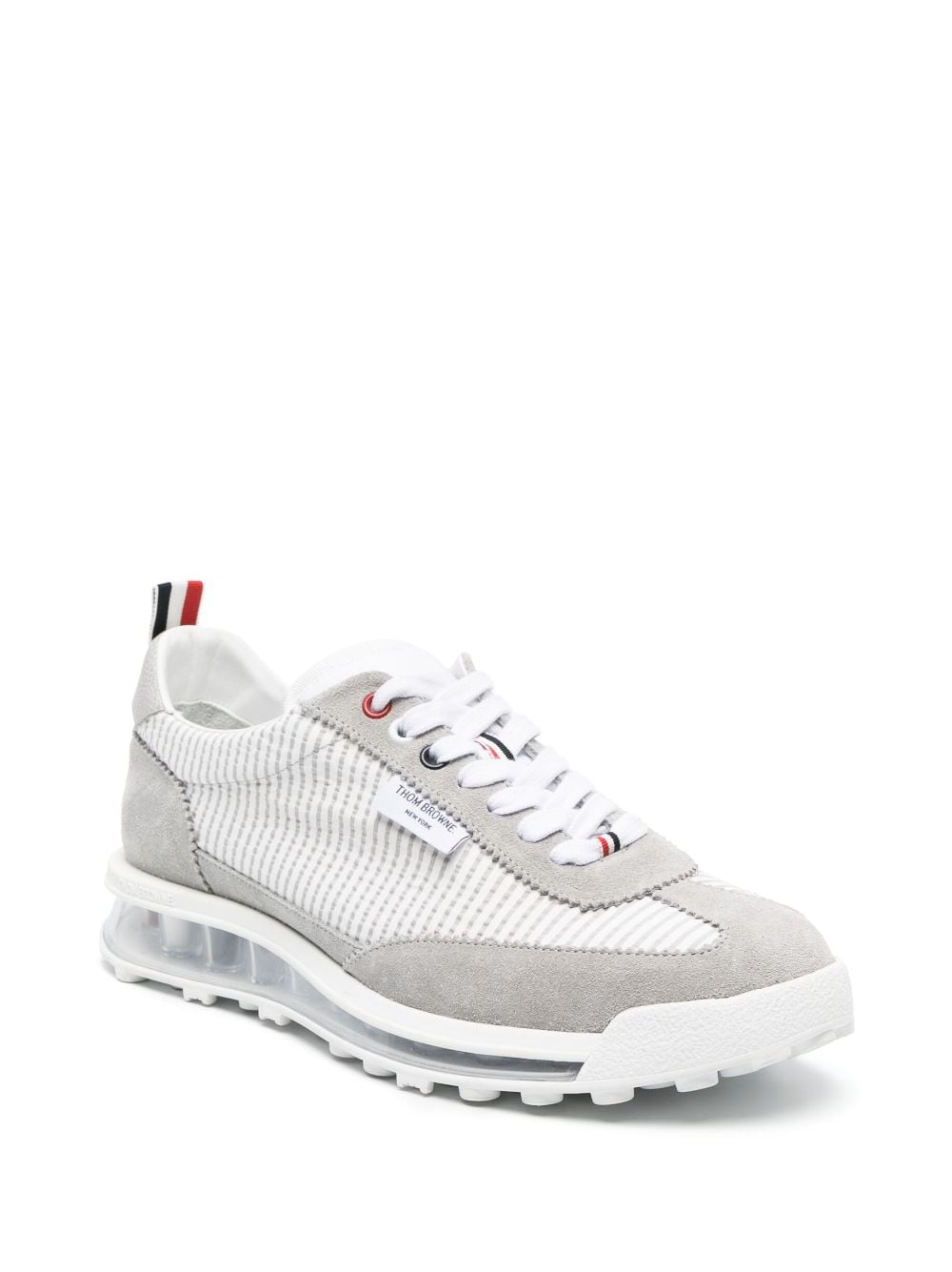 Thom Browne Tech Runner sneakers met vlakken - Grijs