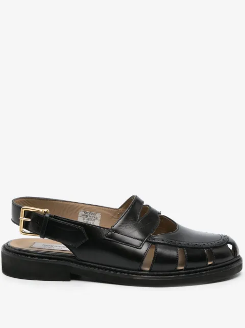 Thom Browne slingback cut-out sandals