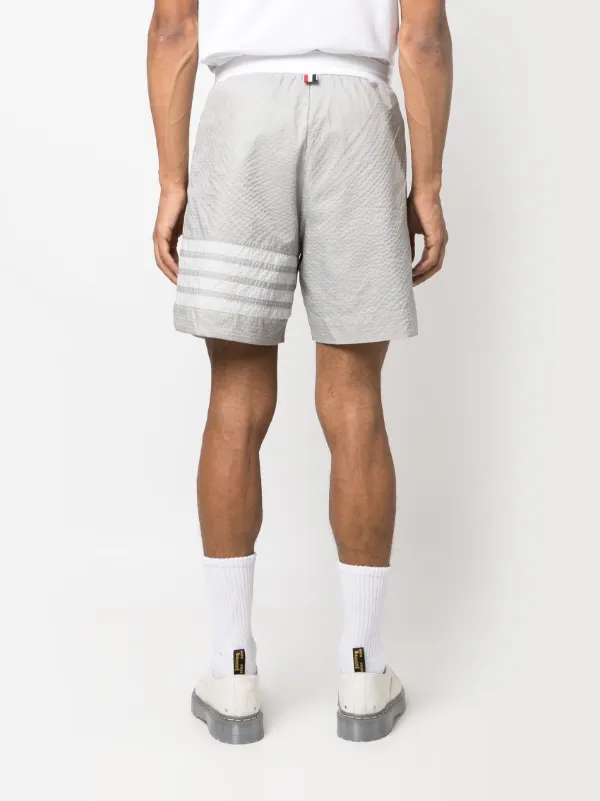 Thom Browne 4BAR トラックショーツ | グレー | FARFETCH JP Thom Browne 4BAR トラックショーツ | グレー | FARFETCH JP