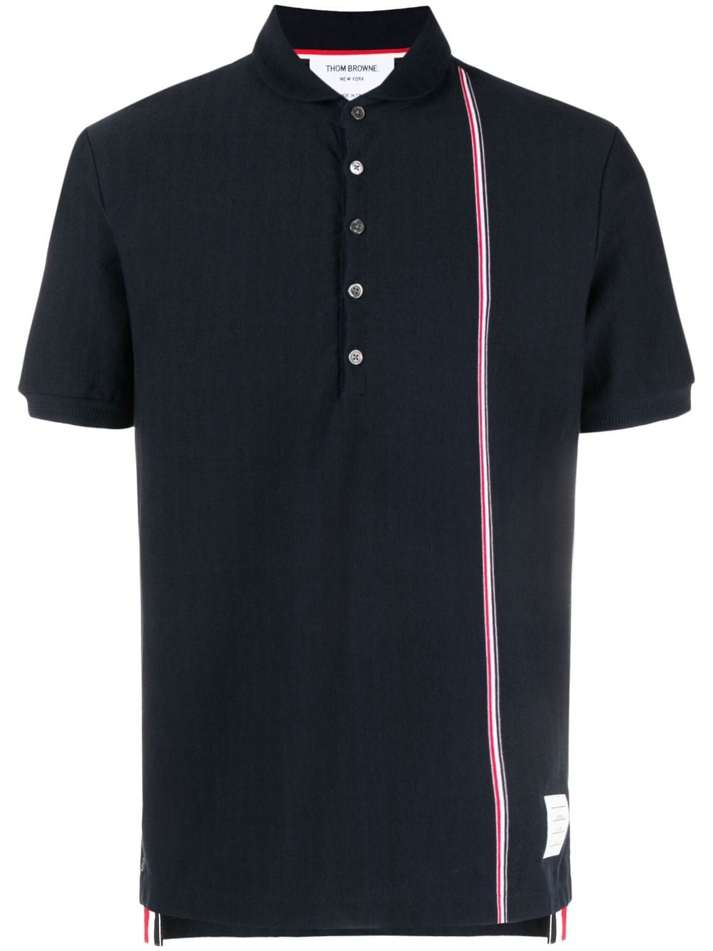Image 1 of Thom Browne RWB stripe polo shirt