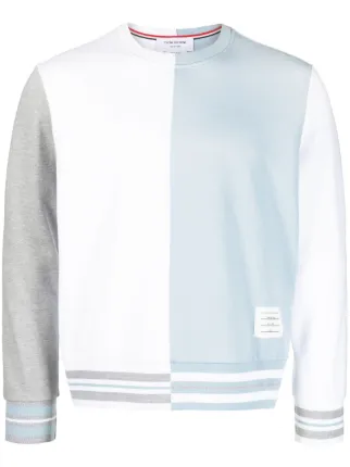 Thom Browne ファンミックス カラーブロック スウェットシャツ 