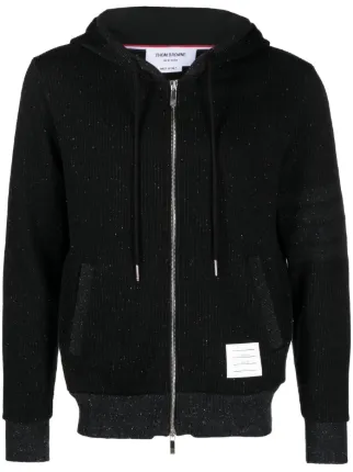 Thom browne hoodie jacket sale