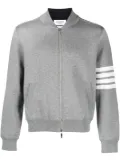 Thom Browne Crab Gem Icon cotton bomber jacket - Grey