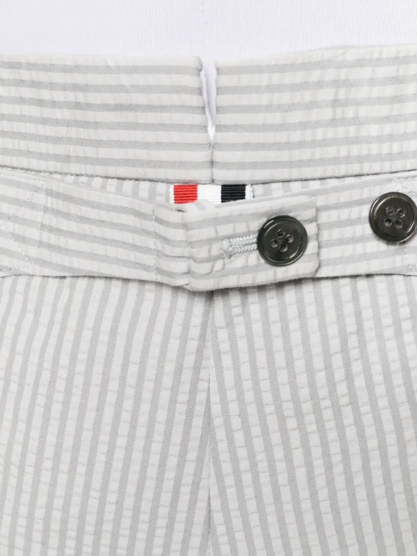 Thom Browne ストライプ テーラードパンツ | グレー | FARFETCH JP