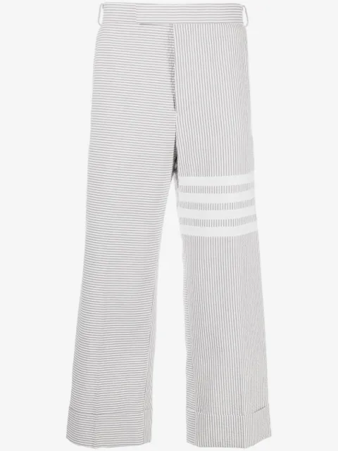 Thom Browne 4-Bar stripe tailored trousers