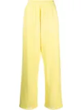 Mainless distressed track trousers - Yellow