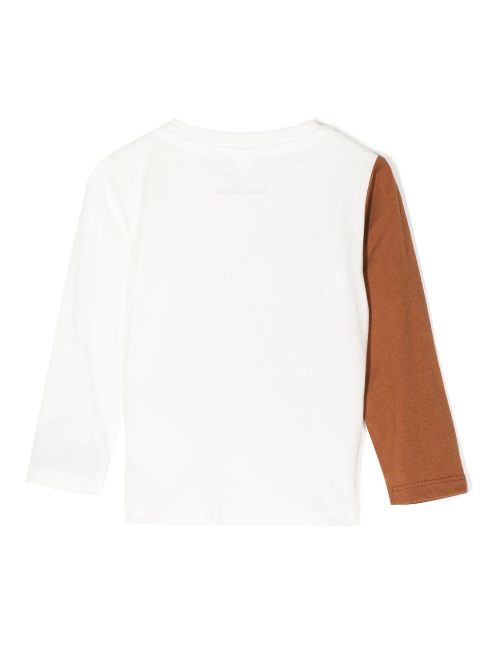 Stella McCartney Kids Grizzly Bear cotton sweatshirt - Wit