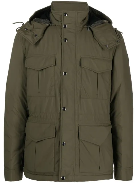 Woolrich flap-pocket padded jacket