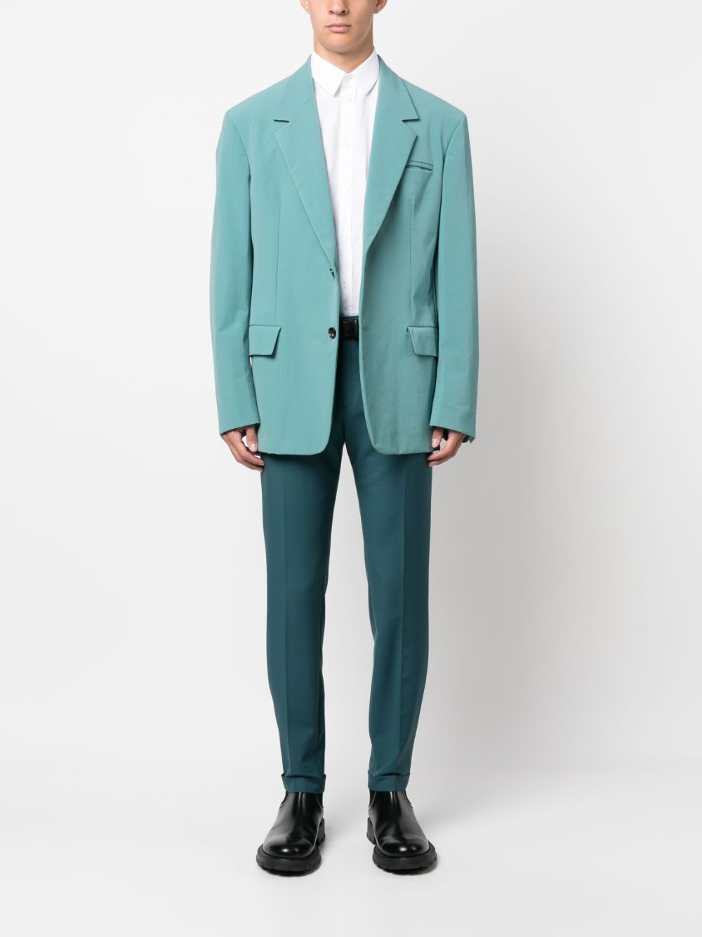 Paul Smith tailored tapered trousers - Groen