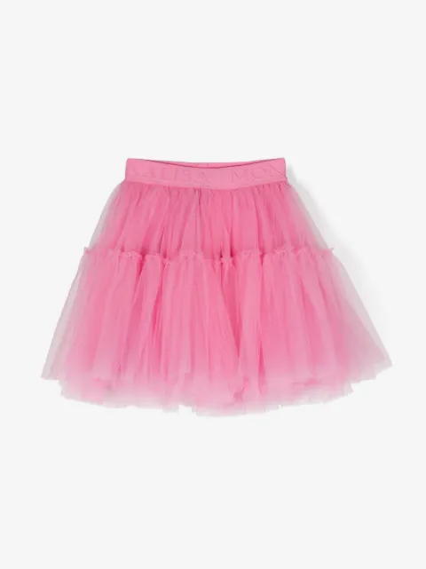 Monnalisa Gonna a tutù in tulle con stampa