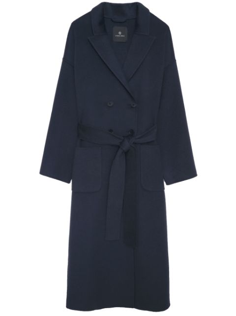 ANINE BING Dylan double-breasted maxi coat 
