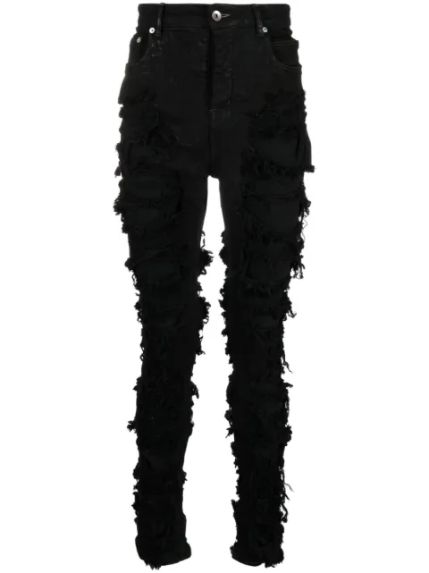 Rick Owens DRKSHDW Luxor Detroit ローライズ スキニージーンズ