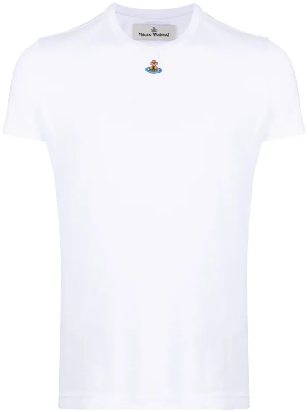 Tシャツ・カットソー Vivienne Westwood Orb Logo T-Shirt Vivienne Westwood Halftone Orb T Shirt Black | Mainline