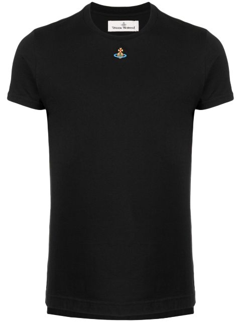 Vivienne Westwood T-Shirt mit Logo-Stickerei