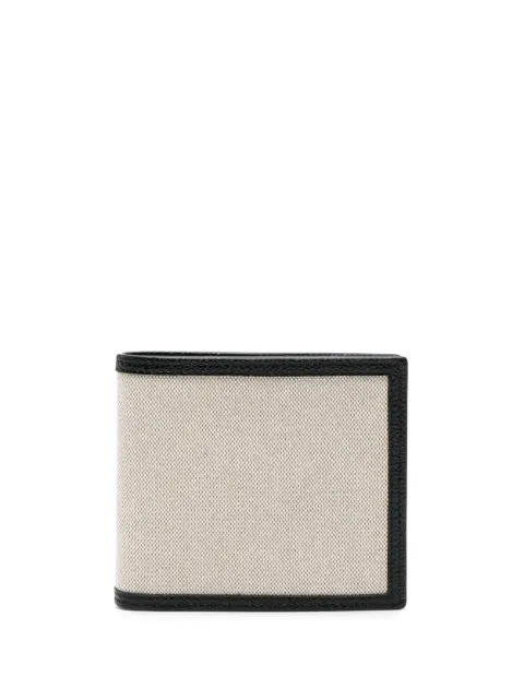 Thom Browne bi-fold canvas wallet