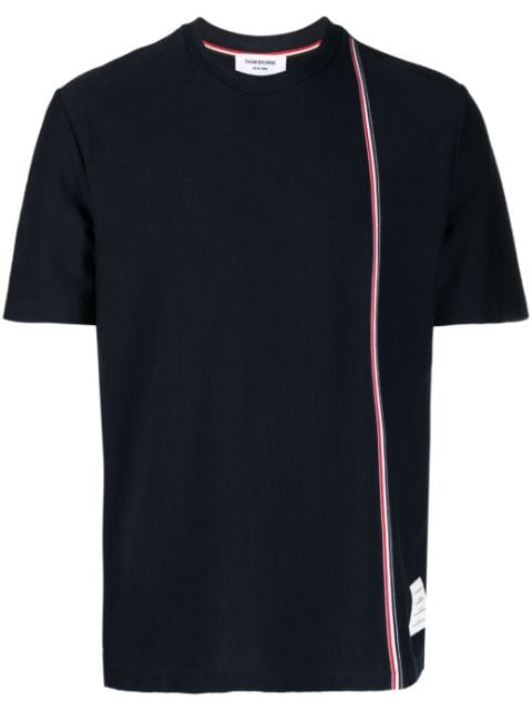 Thom Browne RWB stripe cotton T-shirt