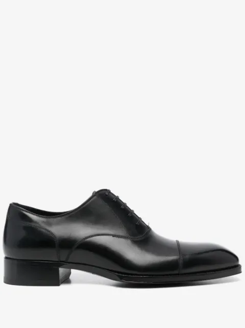 TOM FORD Elkan leather Oxford shoes
