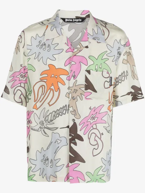 Palm Angels camisa Palmity Allover