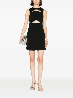 Michael Michael Kors stud-embellished Sleeveless Minidress | Brown |  FARFETCH