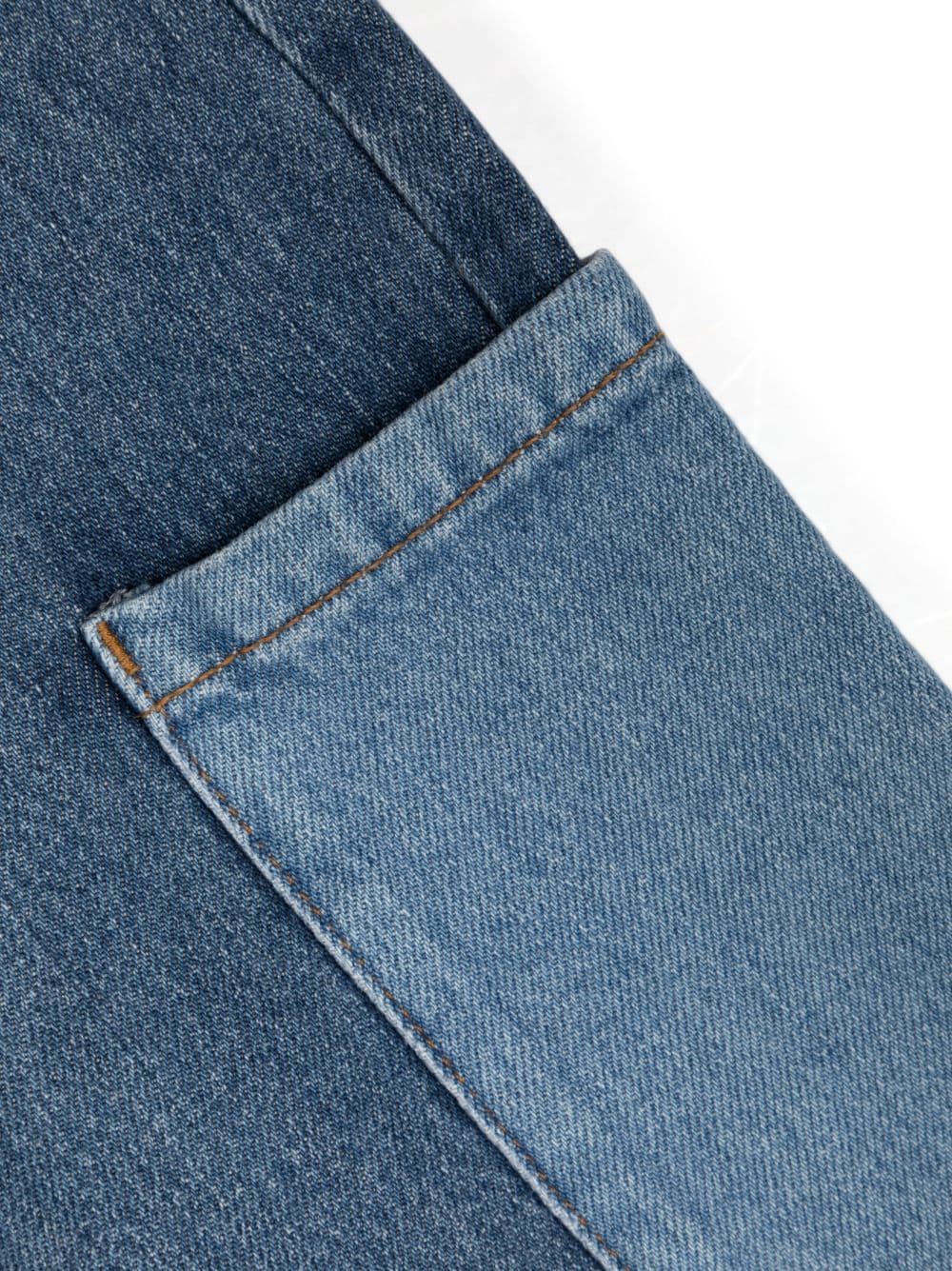 Emporio Armani Kids Straight jeans Blauw