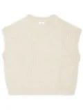 ANINE BING Adam crew-neck vest - Neutrals